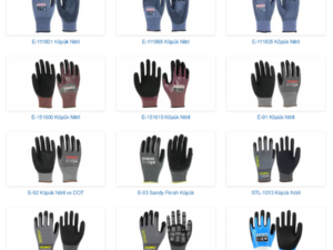 Köpük Nitril Eldivenler